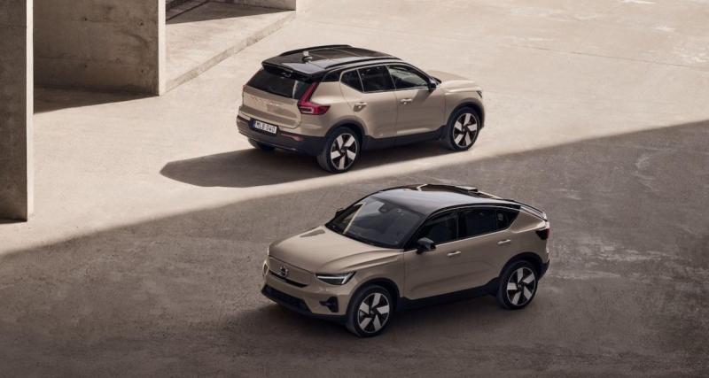  - Volvo change les noms de ses SUV compacts électriques en pleine carrière