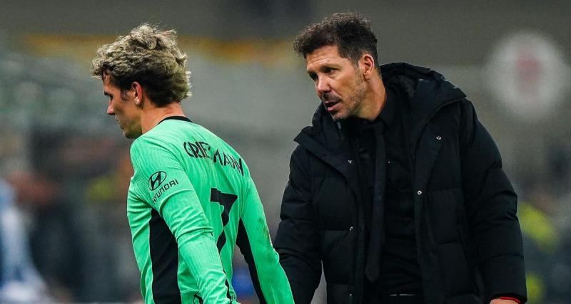  - Atlético Madrid : Simeone inquiet pour l'état de santé de Griezmann