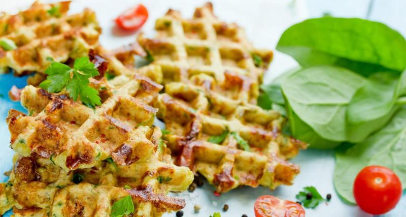  - Utiliser les gaufres pour faire manger des légumes à vos enfants ! Recette 