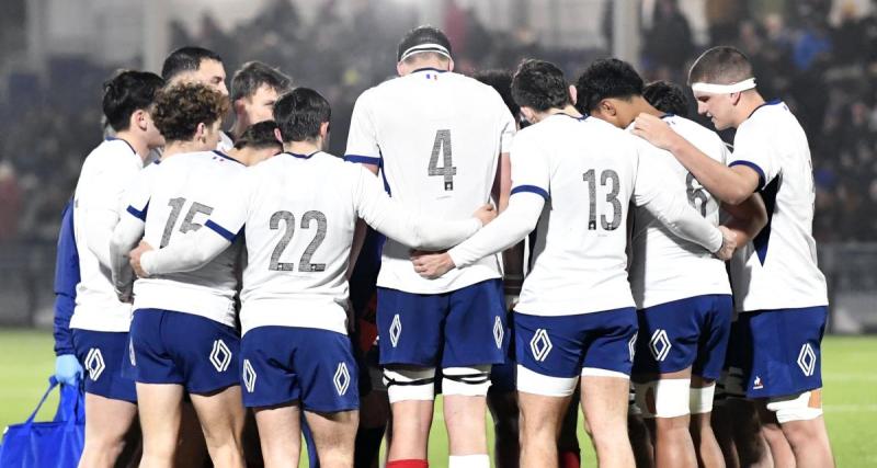  - France U20 : la composition d'équipe pour l'Italie avec Corentin Mézou en capitaine