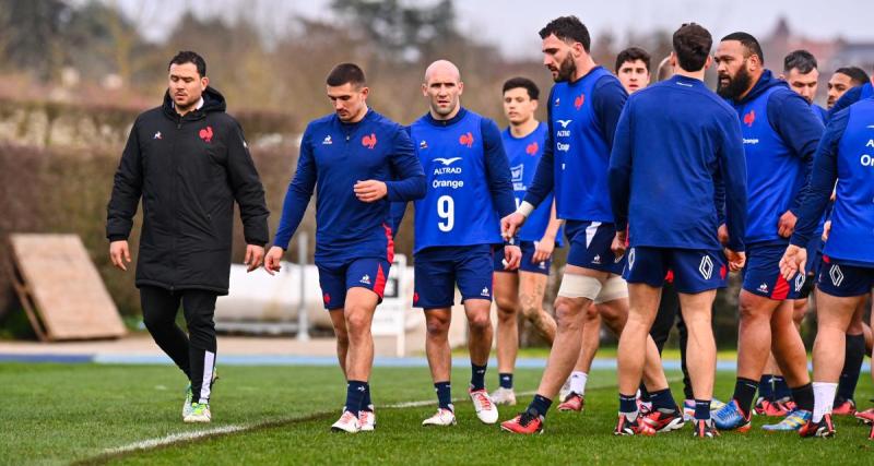  - XV de France : grosse alerte pour un cadre qui a dû écourter son entraînement