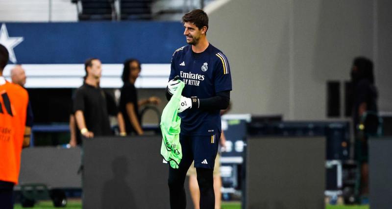  - Real Madrid : Courtois fait son grand retour à l'entraînement collectif
