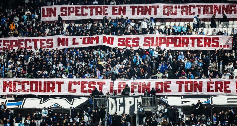  - OM : "McCourt c'est la fin de ton ère", "Direction-joueurs, cassez vous!!!", les banderoles piquantes des supporters
