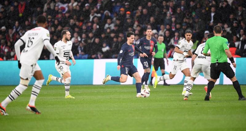  - À la pause, Rennes mène contre le PSG 