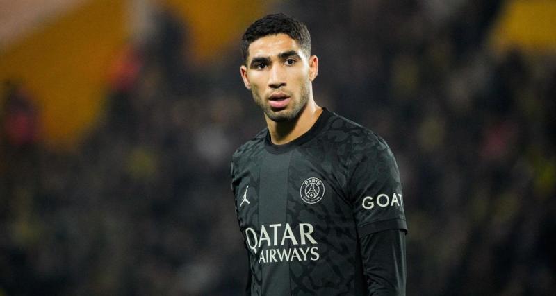  - PSG : grosse incertitude pour l'avenir d'Hakimi à Paris ?