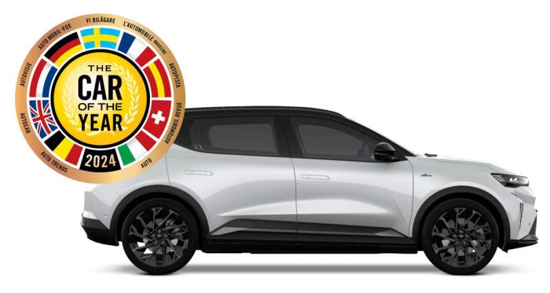  - Le Renaut Scenic est la Voiture de l'année 2024 !