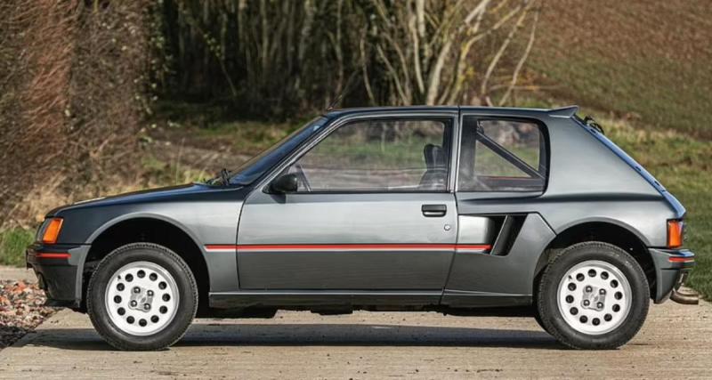  - Une Peugeot 205T16 frôle les 300.000 euros en Angleterre 