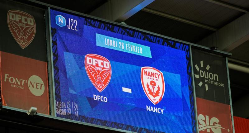  - À la pause, Nancy résiste contre Dijon