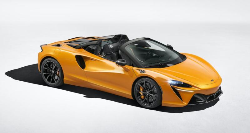  - McLaren Artura Spider : une version sans toit qui apporte son lot d’évolutions