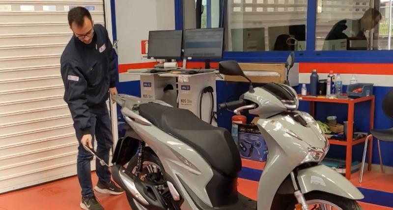 - Des centres de contrôle technique des motos font un grand pas en avant