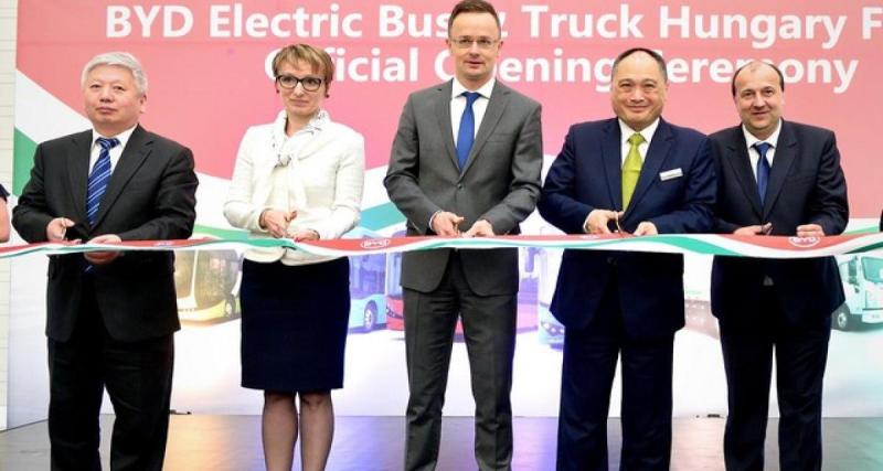  - Italie et BYD (Chine) en contact pour un projet d’usine en Europe