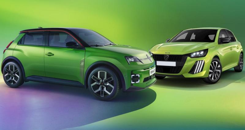  - Renault 5 électrique vs Peugeot E-208 : le duel est (re)lancé