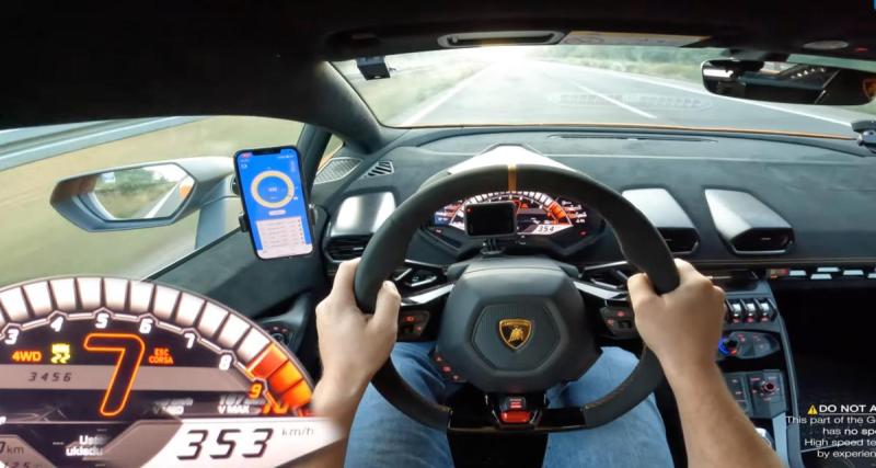  - VIDEO - À plus de 360 km/h, il envoie sa Lamborghini Huracan en enfer sur l’autoroute allemande