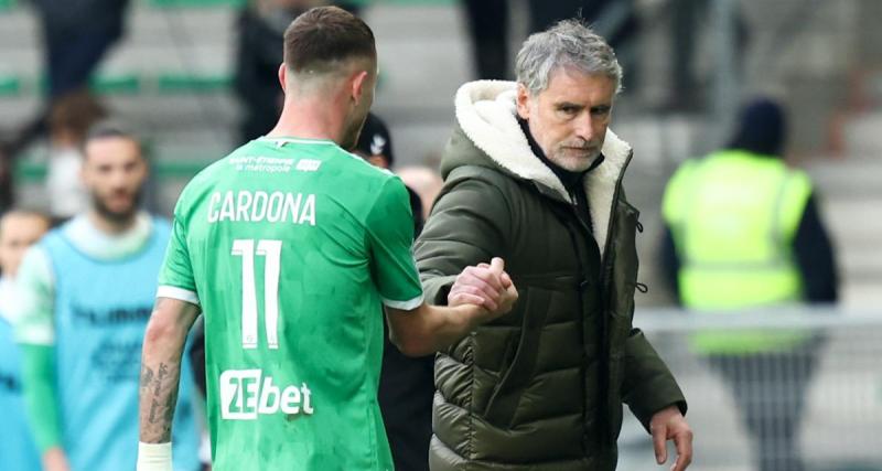  - ASSE : Dall'Oglio encense Cardona mais trouve aussi à redire sur lui