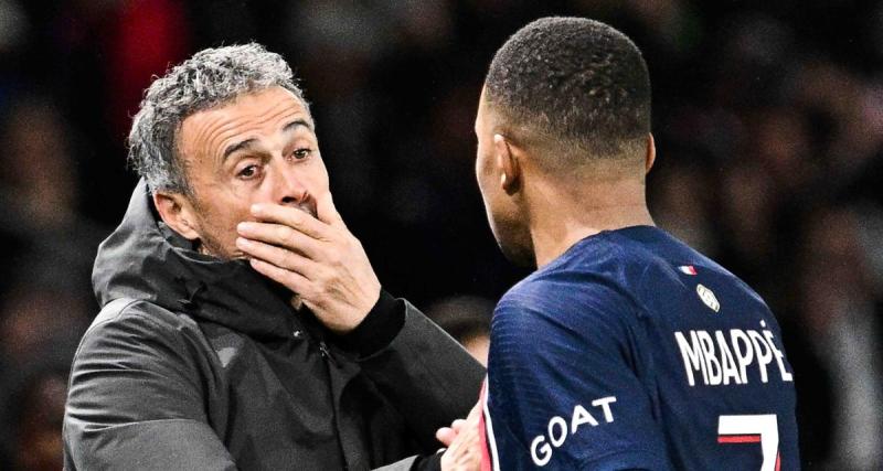  - PSG : c'est chaud entre Mbappé et Luis Enrique, un point de non retour atteint ?