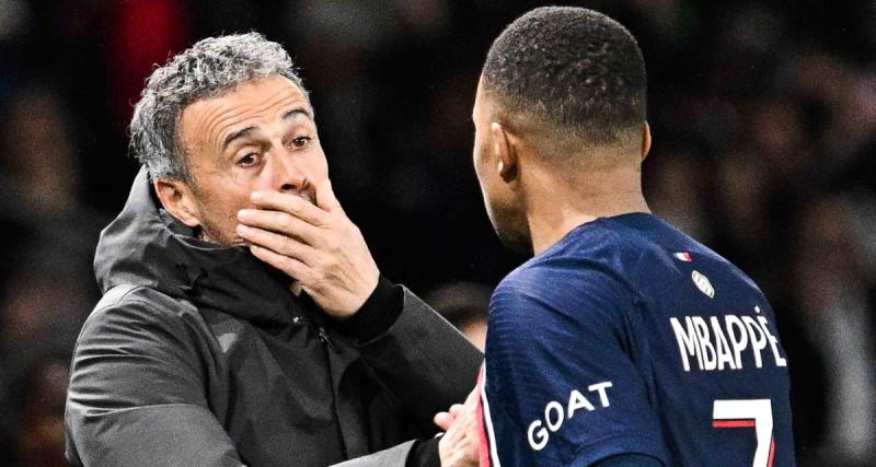  - AS Monaco - PSG : on sait ce qu'a dit Luis Enrique à Mbappé à la mi-temps