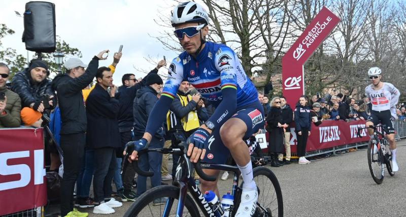  - Strade Bianche : encore un énorme coup dur pour Alaphilippe, le Français abandonne après une chute !