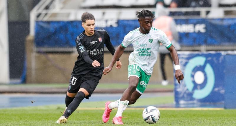  - Ilan Kebbal (Paris FC) : "Le terrain était catastrophique" contre l'ASSE