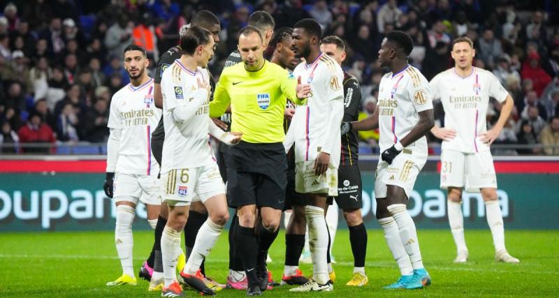  - OL - Lens : Maxence Caqueret "mitigé" sur le penalty concédé aux Sang et Or