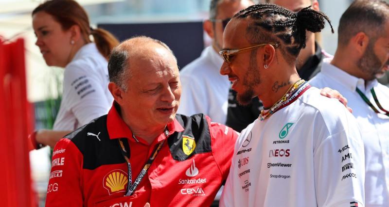  - Ferrari : Frédéric Vasseur explique comment il a convaincu Lewis Hamilton de rejoindre la Scuderia