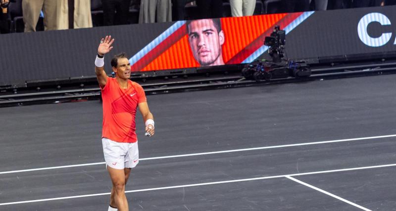  - ATP : le message important de Nadal après sa défaite face à Carlos Alcaraz en exhibition 