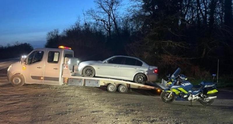  - La gendarmerie stoppe un chauffard à quasiment 200 km/h, sa voiture n’était pas assurée