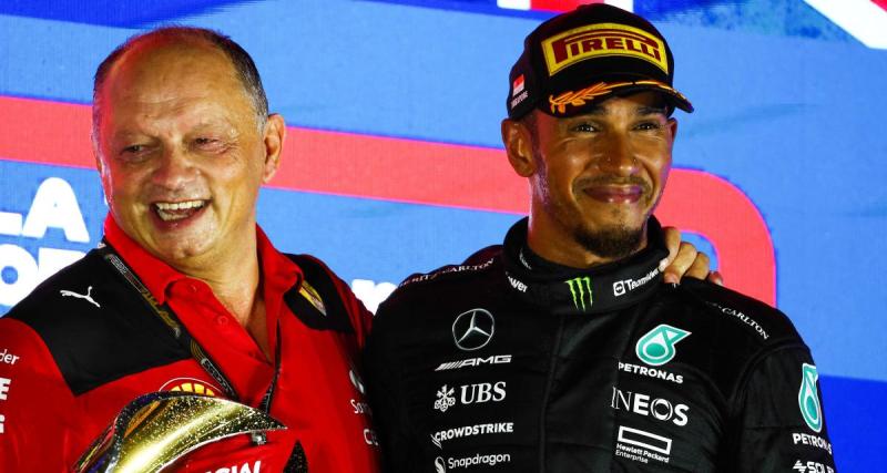  - Frédéric Vasseur révèle comment il a réussi à faire signer Lewis Hamilton chez Ferrari