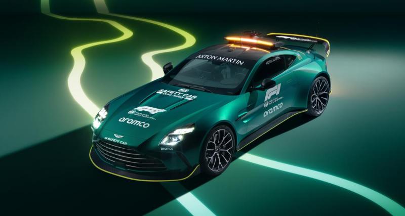  - La nouvelle Aston Martin Vantage se dévoile en version Safety Car pour ses débuts au GP d’Arabie saoudite de F1