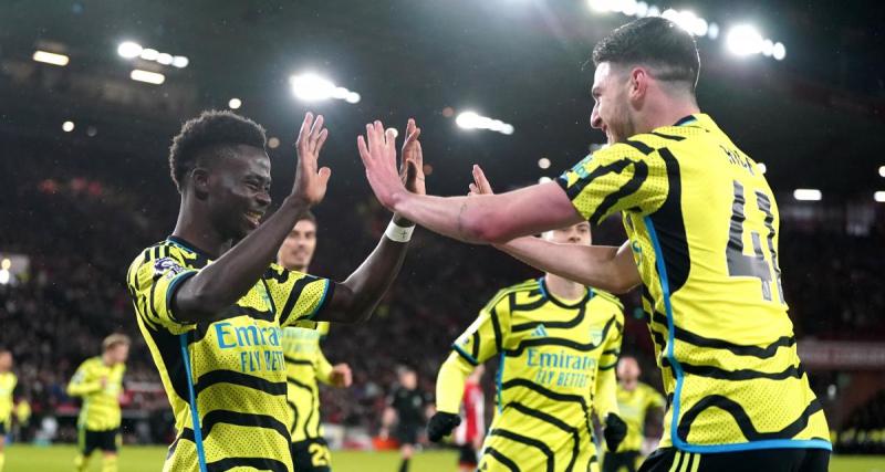  - Arsenal : en feu, Saka rejoint un cercle très fermé