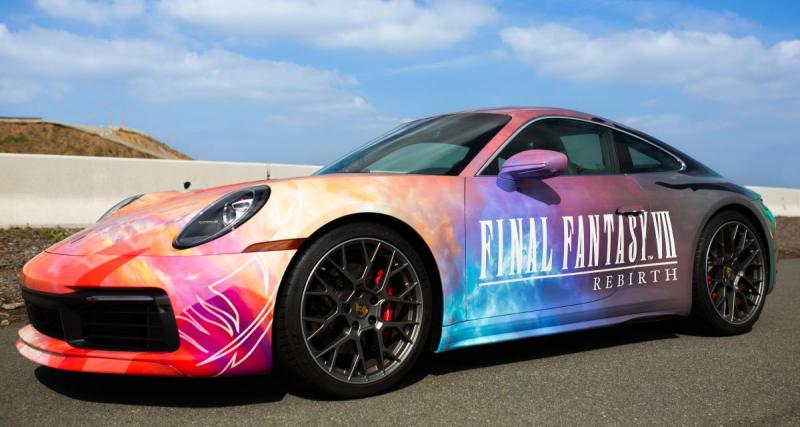  - Quand Square Enix croise Porsche pour sortir une voiture incroyable 