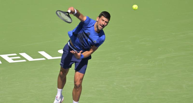  - Indian Wells : Novak Djokovic a faim et prévient ses adversaires 