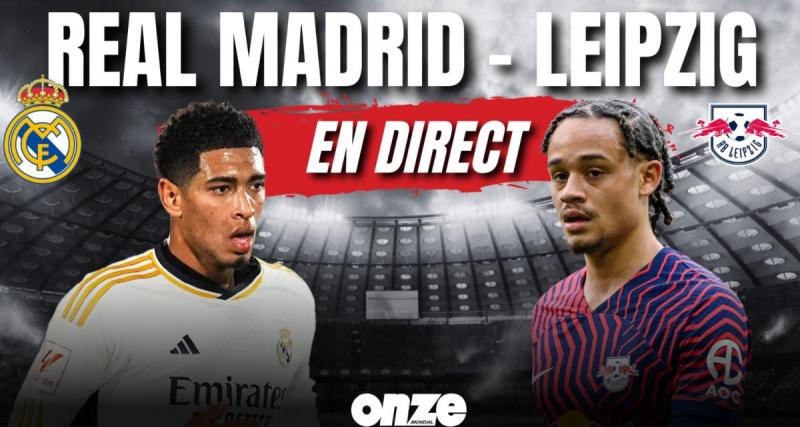  - 🚨 Real Madrid - Leipzig en direct : Orban répond au but de Vinicius... Le match en Live !