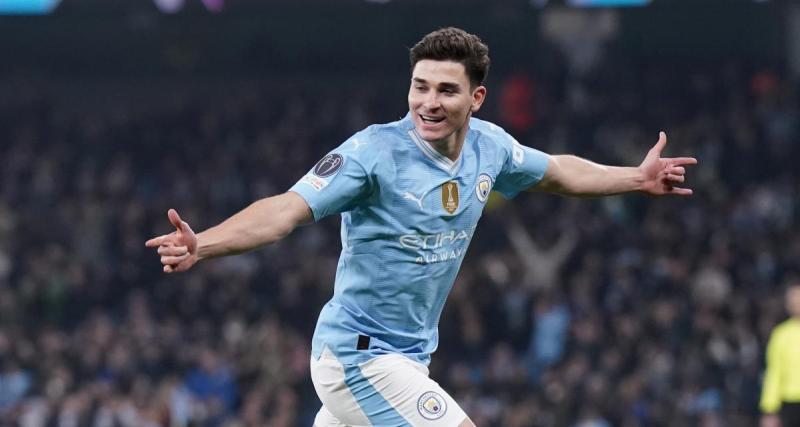  - Manchester City : Julian Alvarez flirte avec un exploit de Benzema