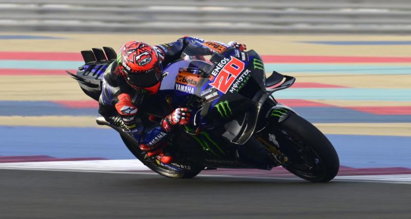  - GP du Qatar : les qualifications reportées à cause de la pluie, Fabio Quartararo déjà dans le dur