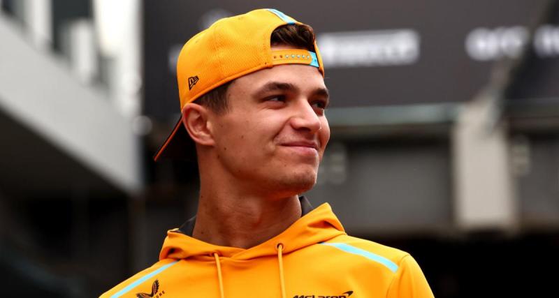  - La réaction de Lando Norris après les qualifications