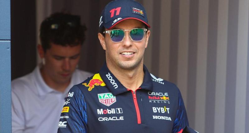  - La réaction de Sergio Perez après les qualifications