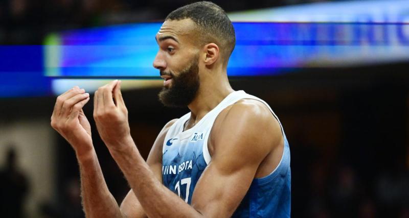  - Minnesota : Rudy Gobert auteur d'un geste inacceptable envers les arbitres 