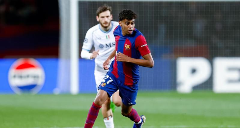  - Barça - Naples : le nouveau record dingue de Lamine Yamal