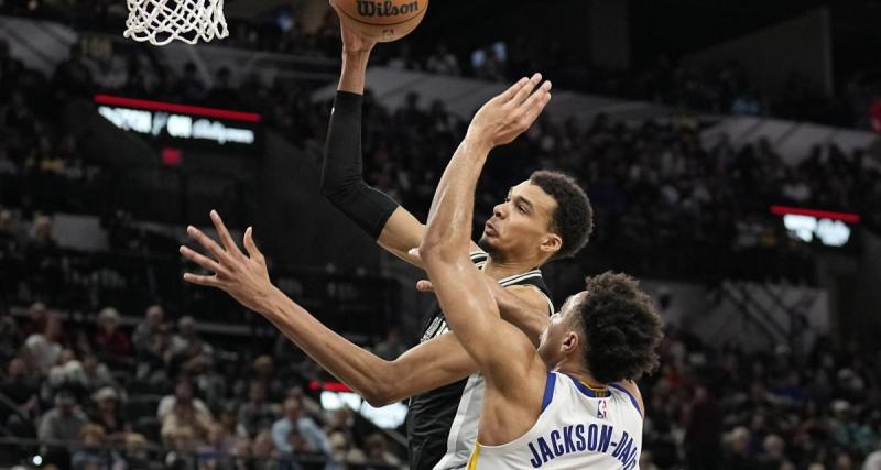  - NBA : la réponse parfaite de Wembanyama après s’être fait dunker dessus par Jackson-Davis