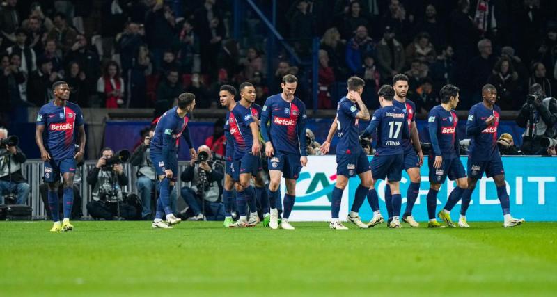  - Le PSG mène à la pause contre Nice
