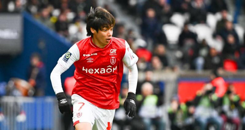  - Reims : très ému, le jeune Aïssa rencontre enfin Junya Ito