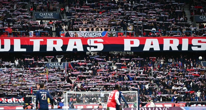  - PSG : un tifo de l'OM est apparu au Parc des Princes !