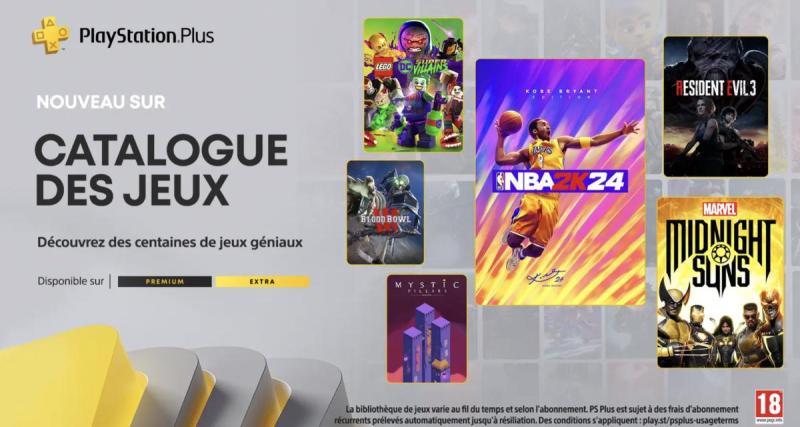  - Playstation dévoile son catalogue pour le mois de mars, et il y en a pour tous les goûts