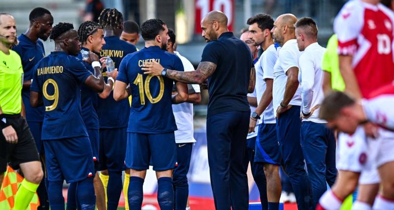  - Équipe de France Espoirs : "Ce n’est pas une punition", Thierry Henry justifie l’absence de Rayan Cherki 