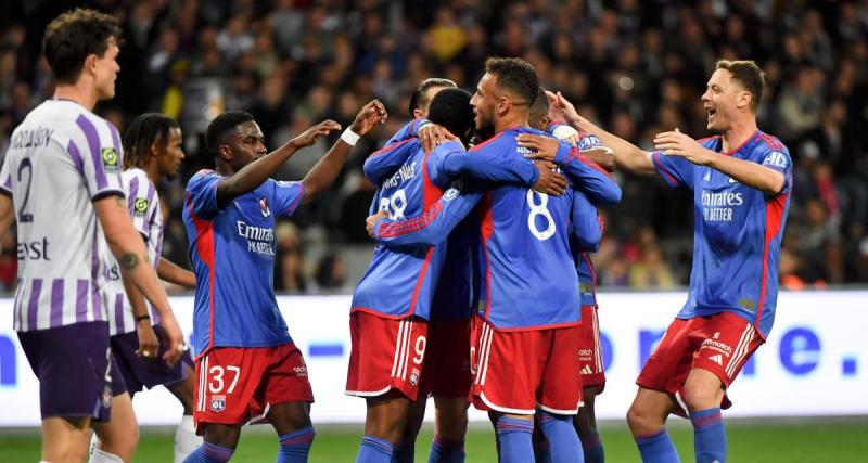  - Ligue 1 : après un match fou, Lyon renverse Toulouse grâce à un grand Cherki