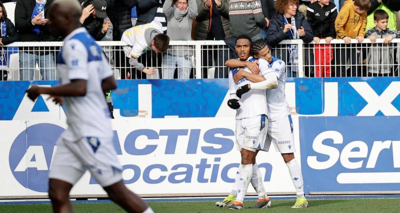  - Renversant, Auxerre reprend sa marche en avant contre Caen