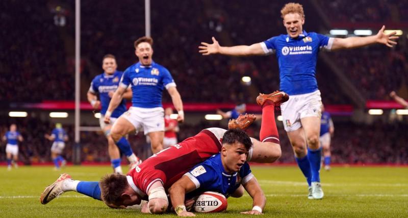  - Six Nations : l’Italie réussit un exploit historique et envoie le pays de Galles à la dernière place