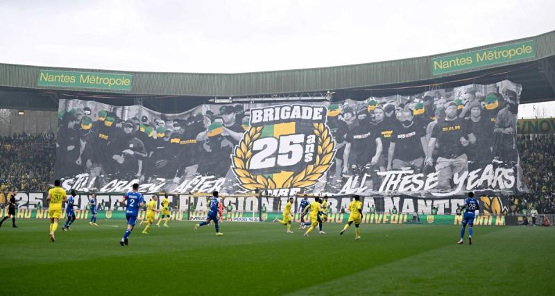  - Nantes : les sublimes tifos de la Brigade Loire pour les 25 ans