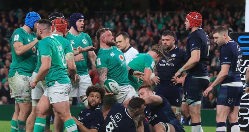  - L'Irlande remporte une nouvelle fois le tournoi des 6 Nations après une victoire étriquée face à l'Ecosse