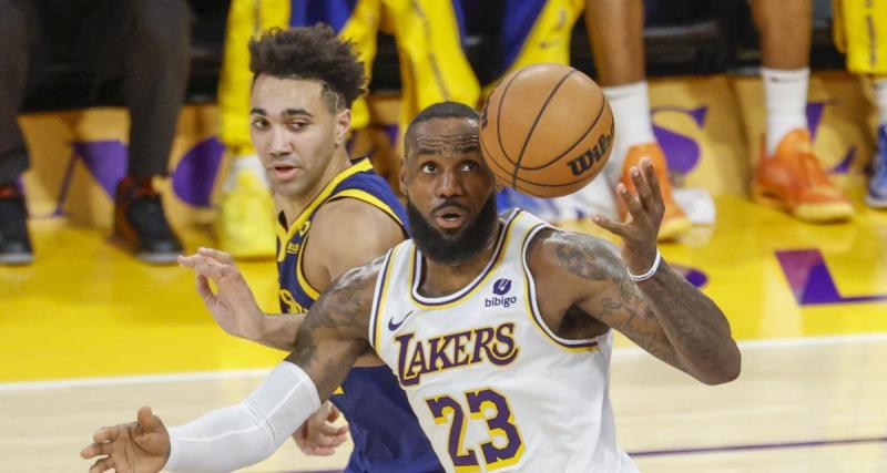  - NBA : malgré un énorme LeBron James, les Warriors dominent les Lakers